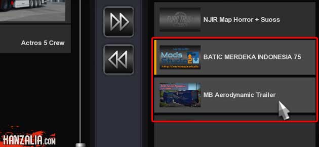 Urutan Livery Pack ets2