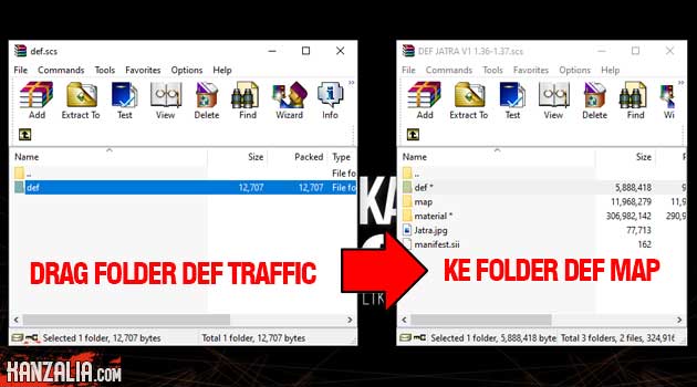 Def traffic ngeblong ets2