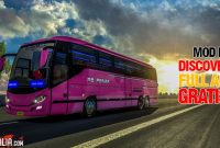 Mod Bus Discovery Ets2 V1.36 Up Gratis Full Aksesoris ! 1